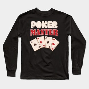 Poker Master Long Sleeve T-Shirt